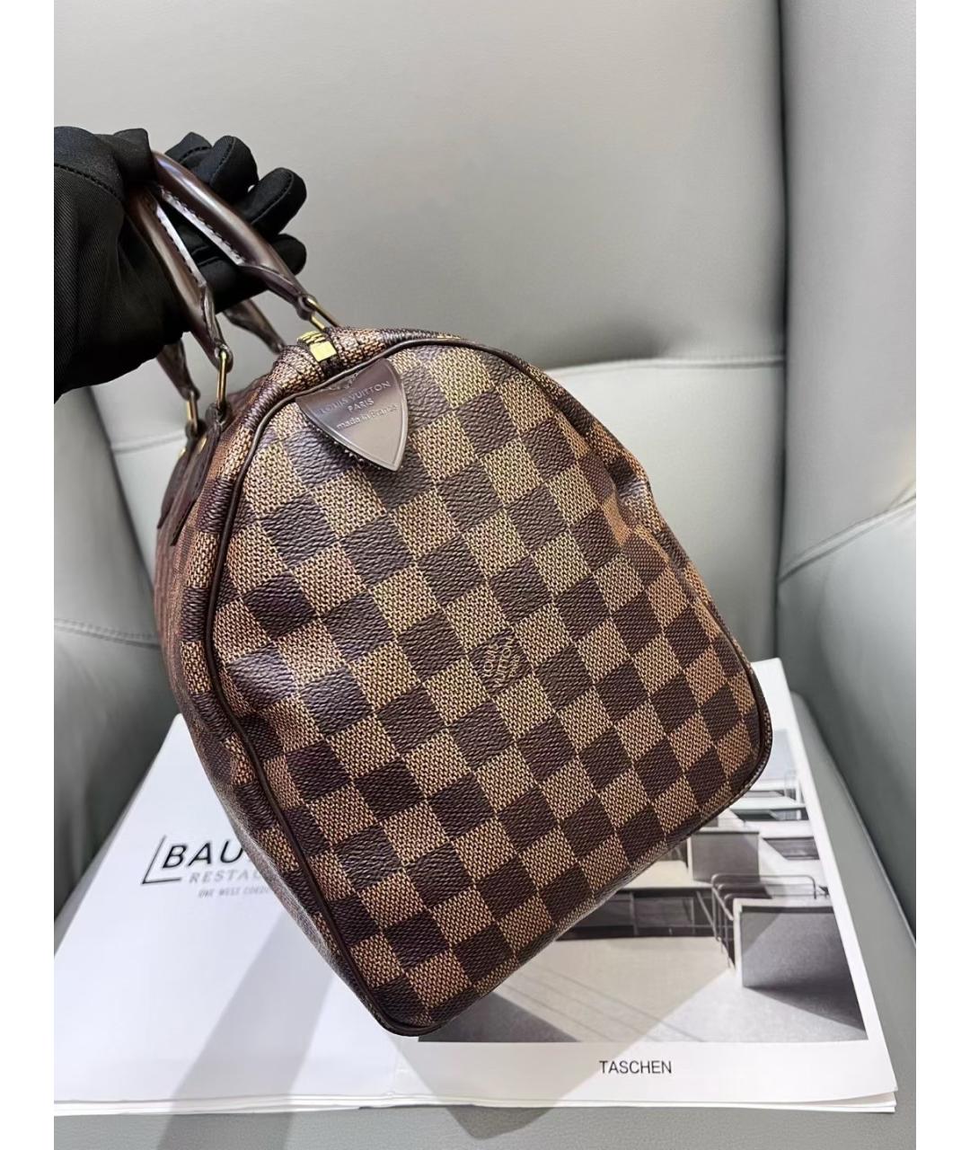 LOUIS VUITTON Синтетическая сумка с короткими ручками, фото 5