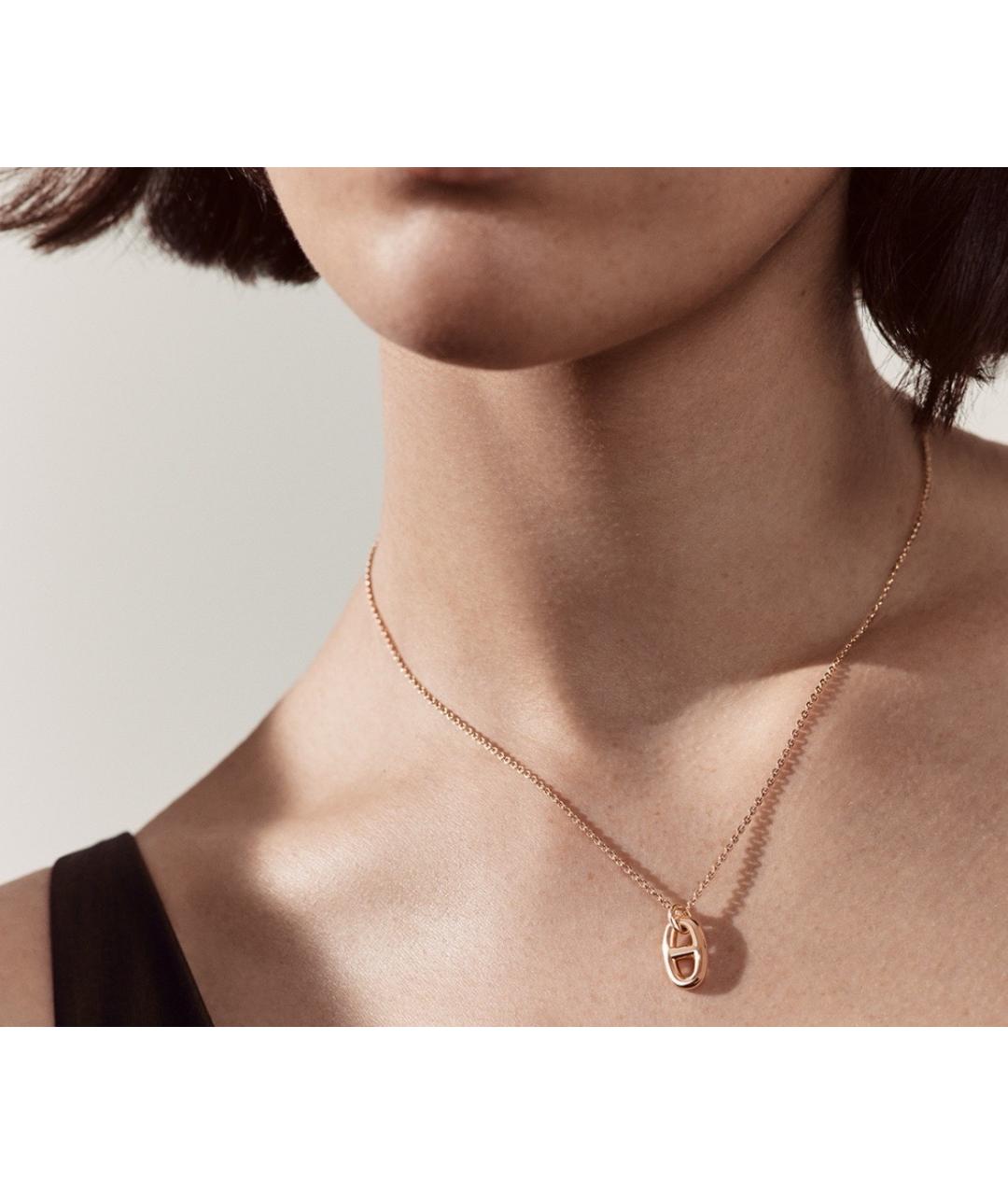 HERMES Подвеска из розового золота, фото 5