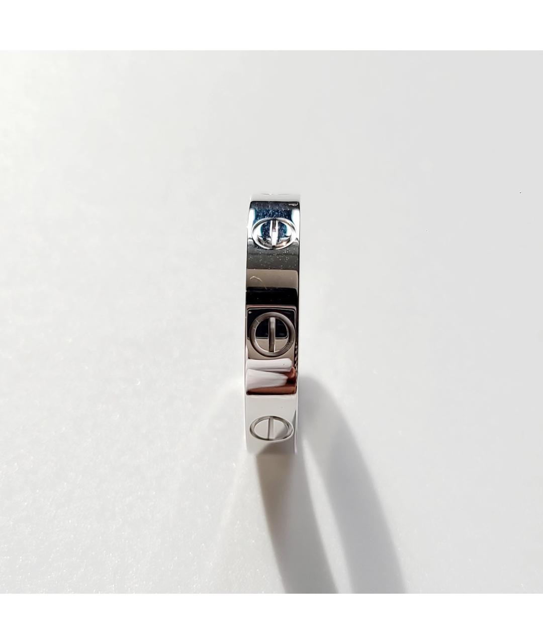 CARTIER Серебряное кольцо из белого золота, фото 6