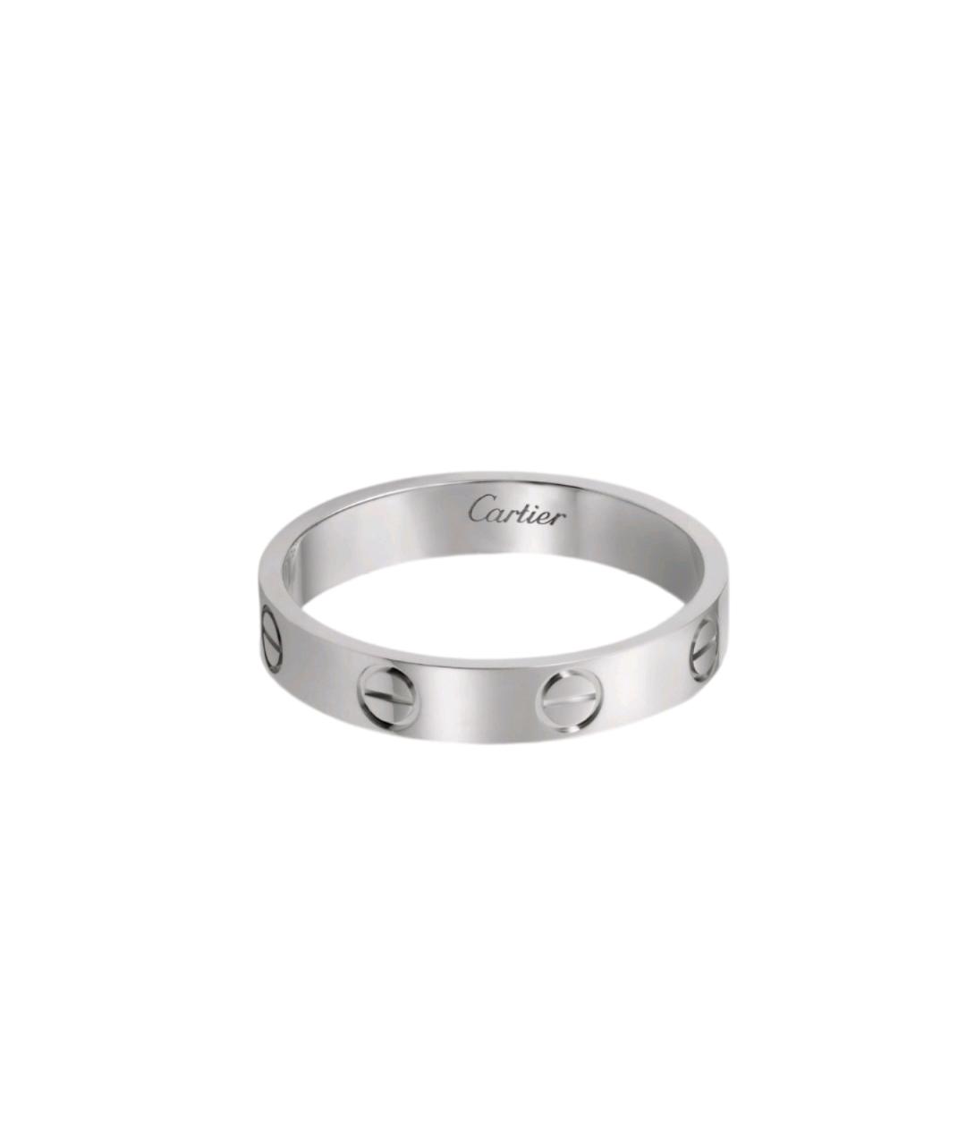 CARTIER Серебряное кольцо из белого золота, фото 7