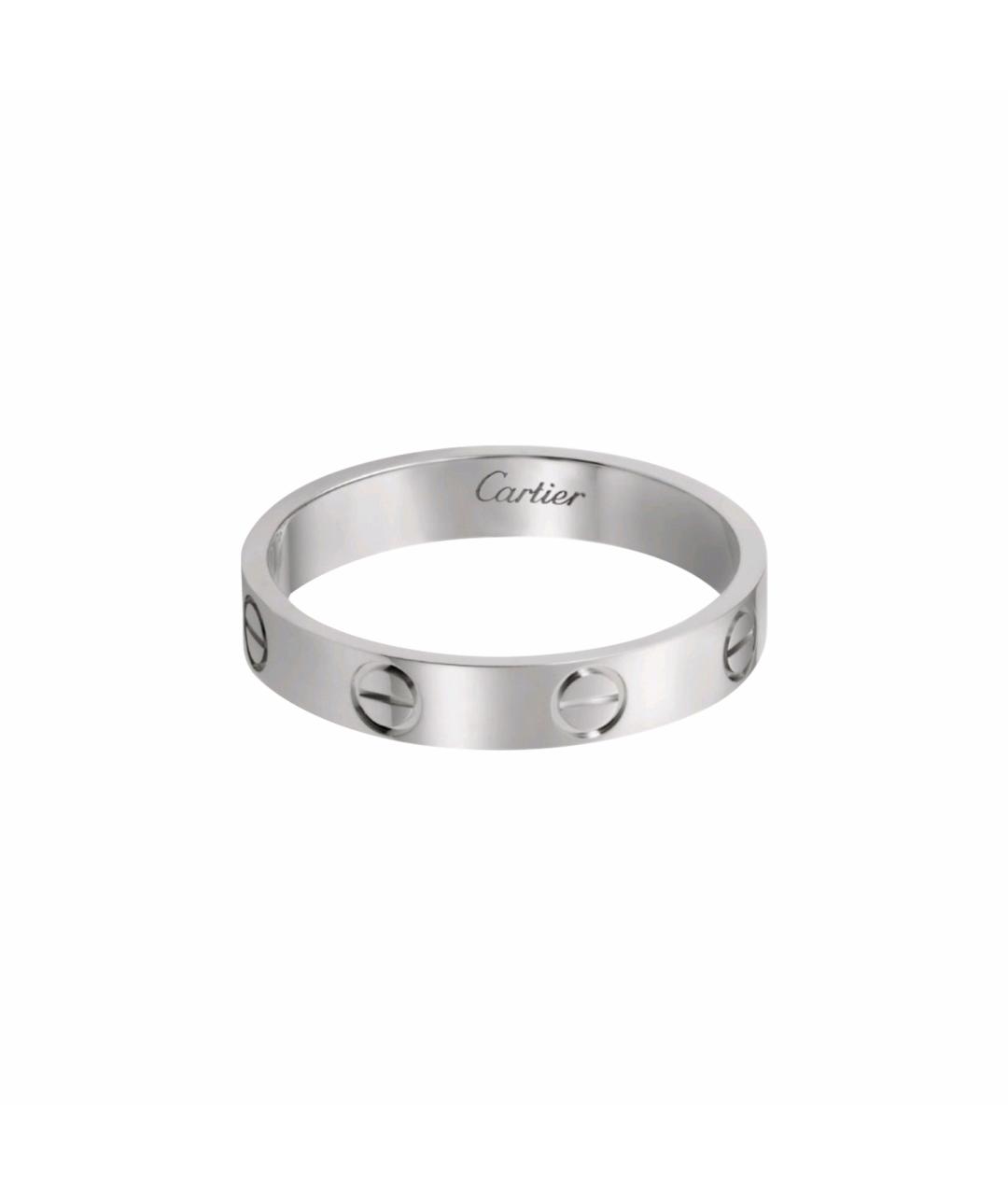 CARTIER Серебряное кольцо из белого золота, фото 1