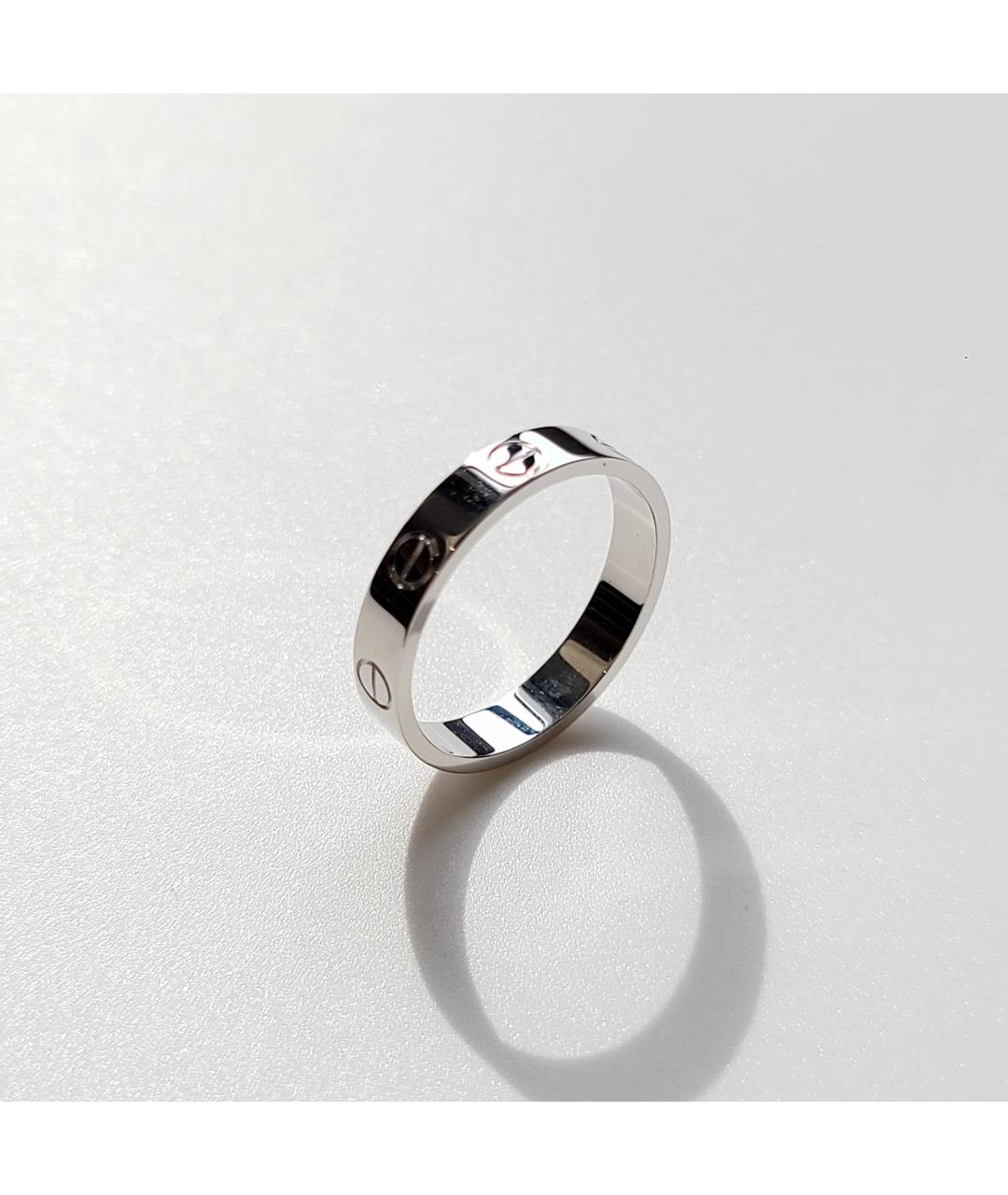CARTIER Серебряное кольцо из белого золота, фото 5