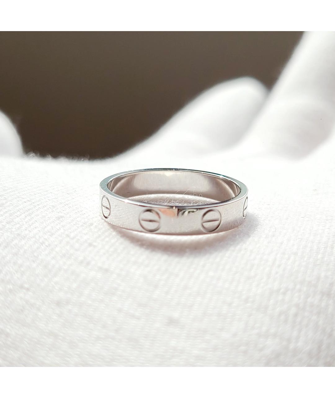 CARTIER Серебряное кольцо из белого золота, фото 2