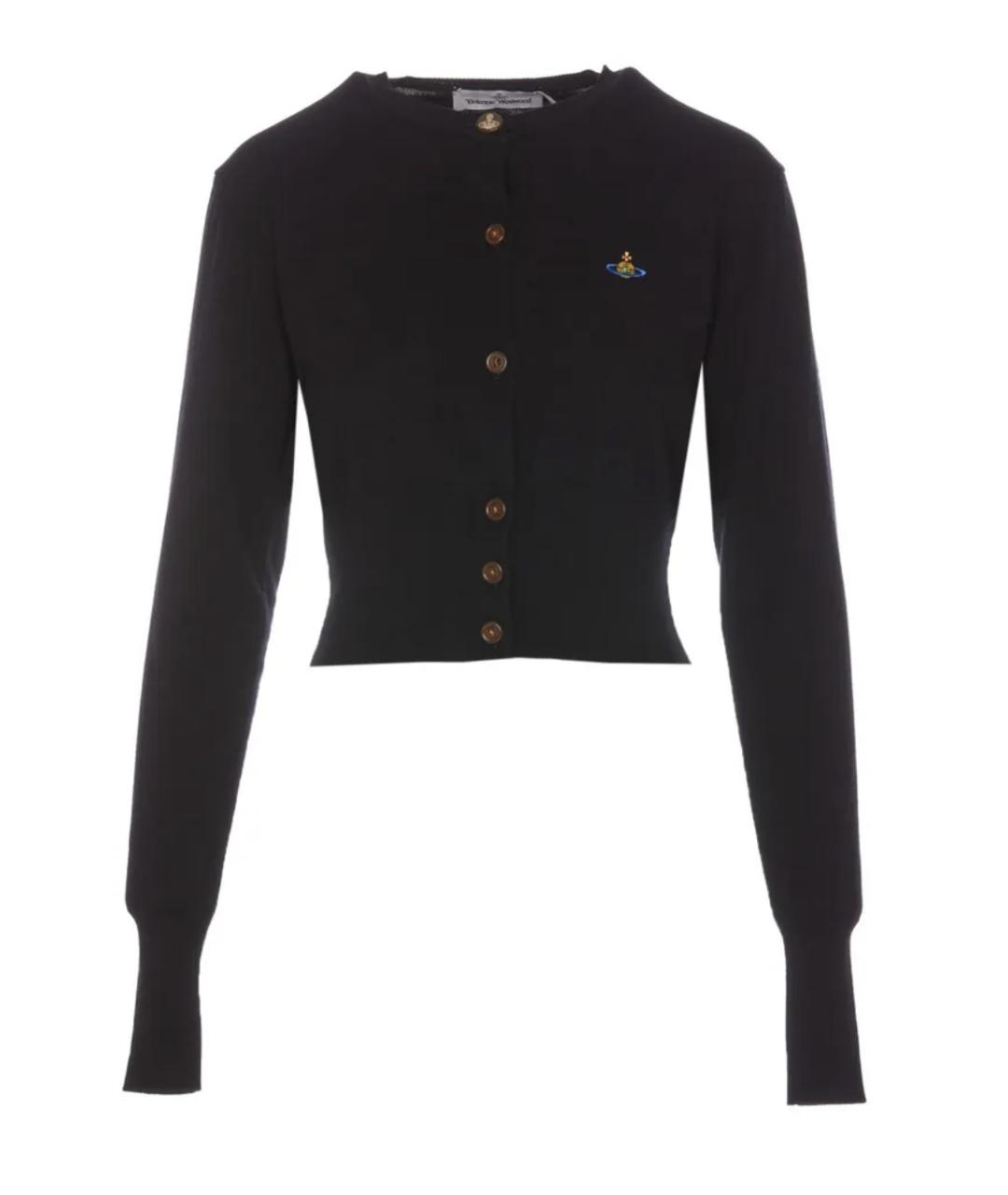 VIVIENNE WESTWOOD Черный кардиган, фото 1