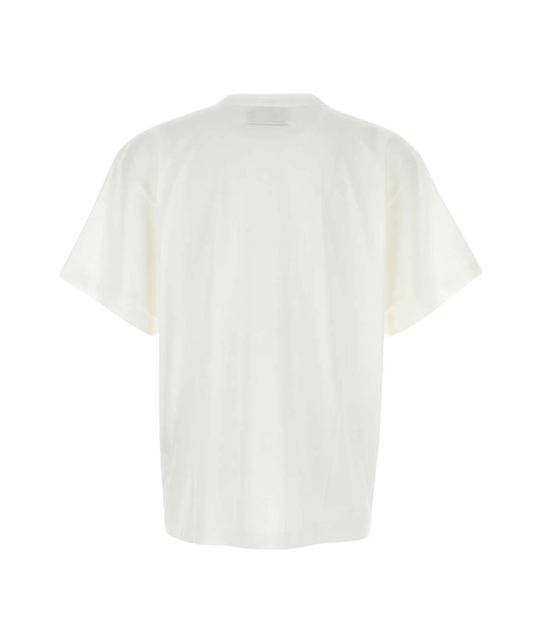 MM6 MAISON MARGIELA Белая хлопковая футболка, фото 2