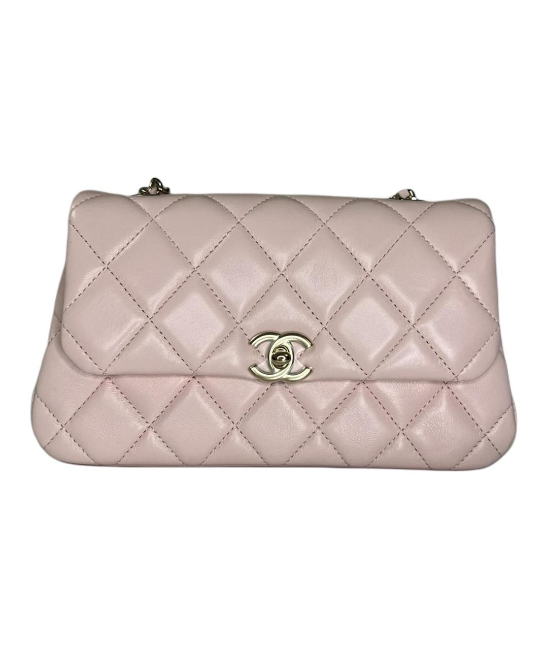 CHANEL Розовая сумка через плечо, фото 1