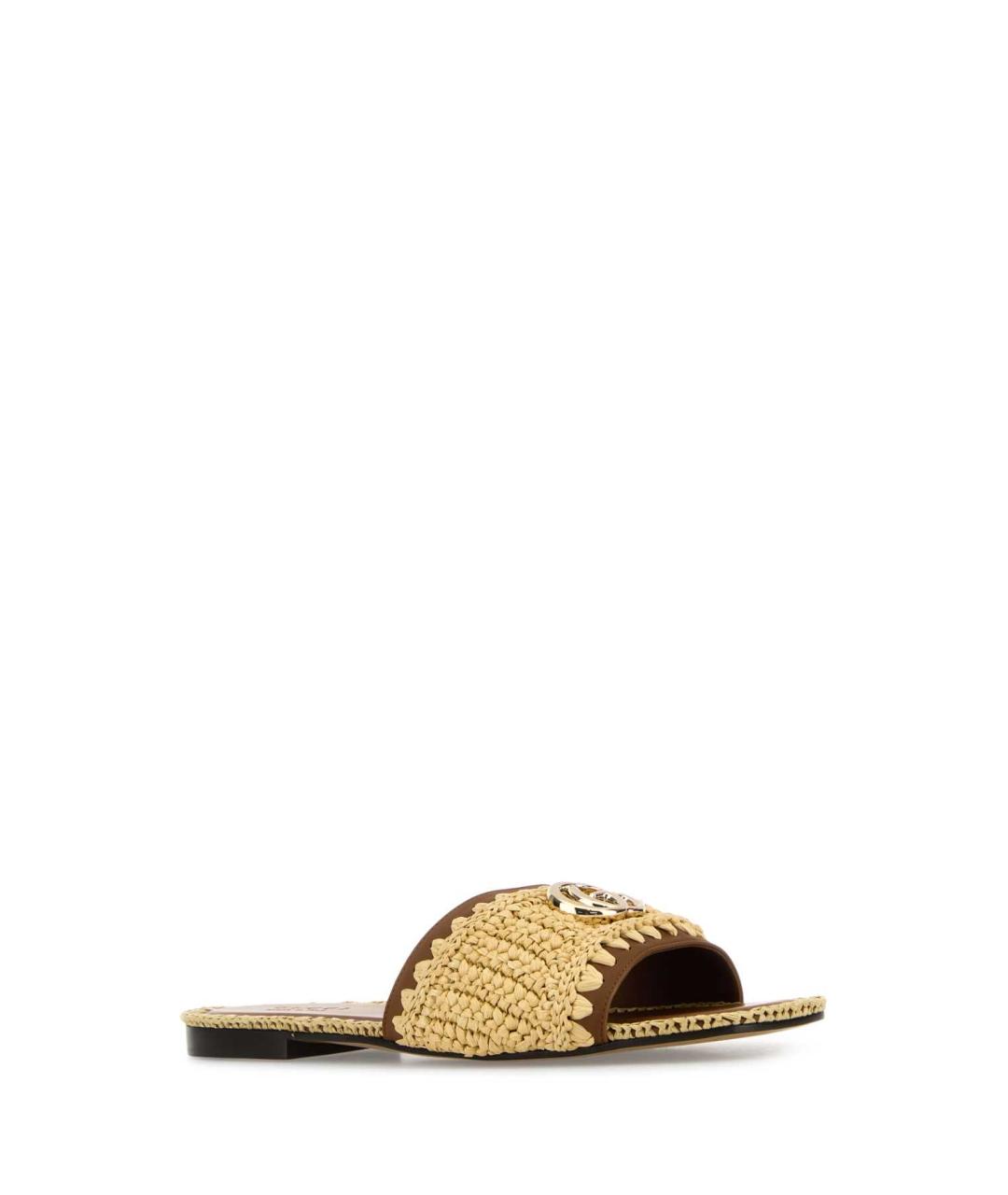 GUCCI Бежевые шлепанцы, фото 2