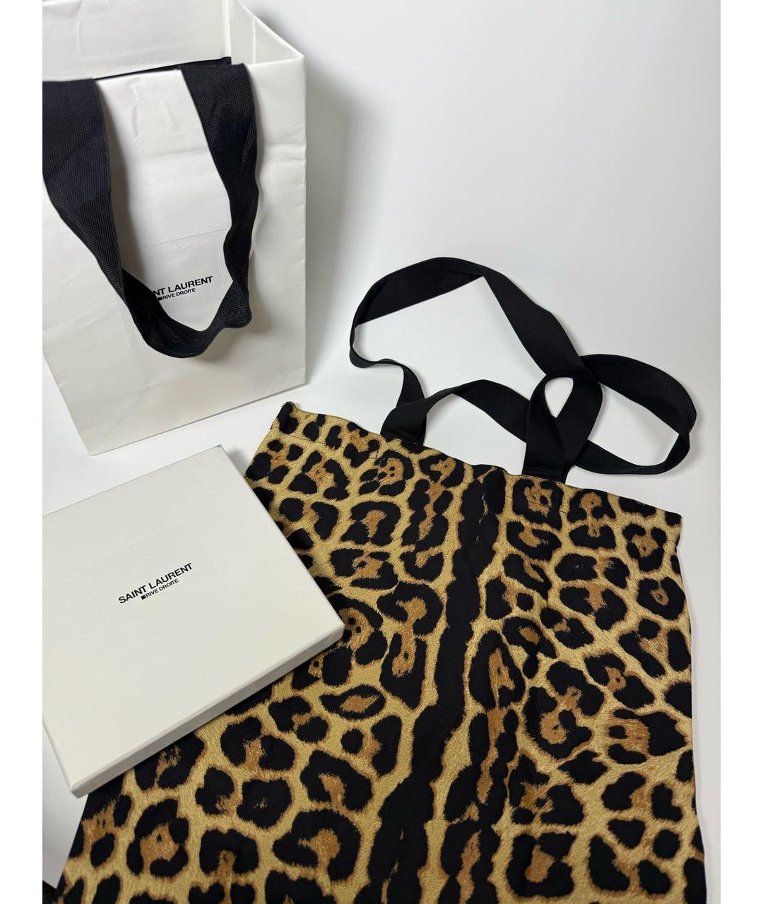SAINT LAURENT Хлопковая пляжная сумка, фото 3