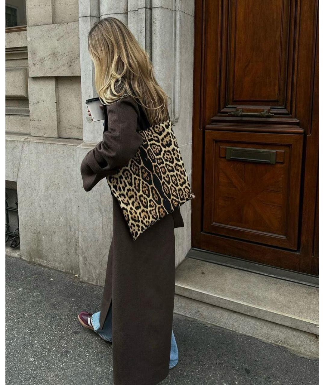 SAINT LAURENT Хлопковая пляжная сумка, фото 6