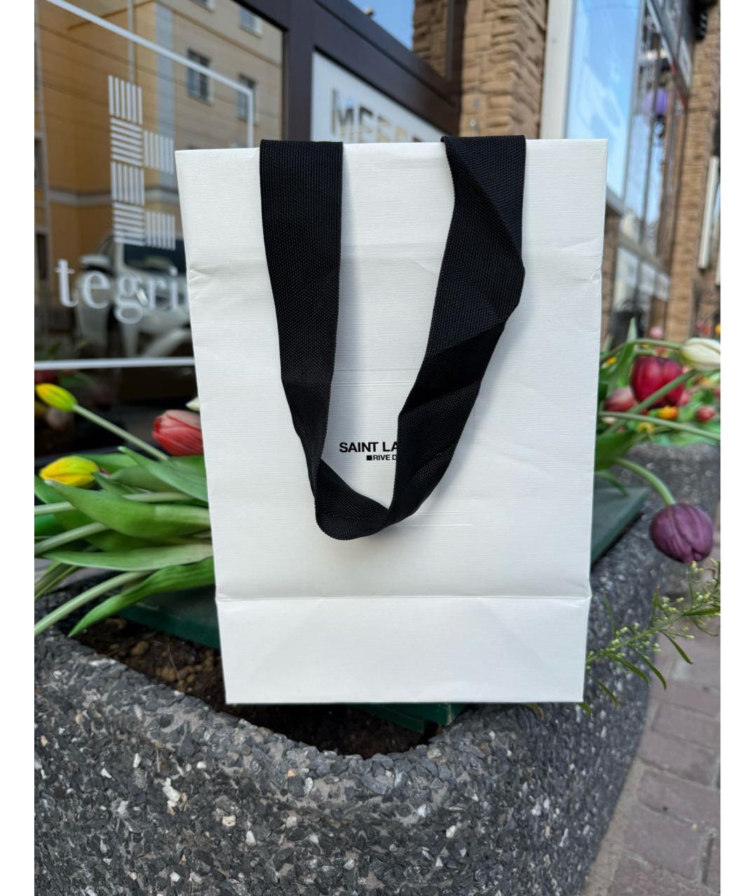 SAINT LAURENT Хлопковая пляжная сумка, фото 5