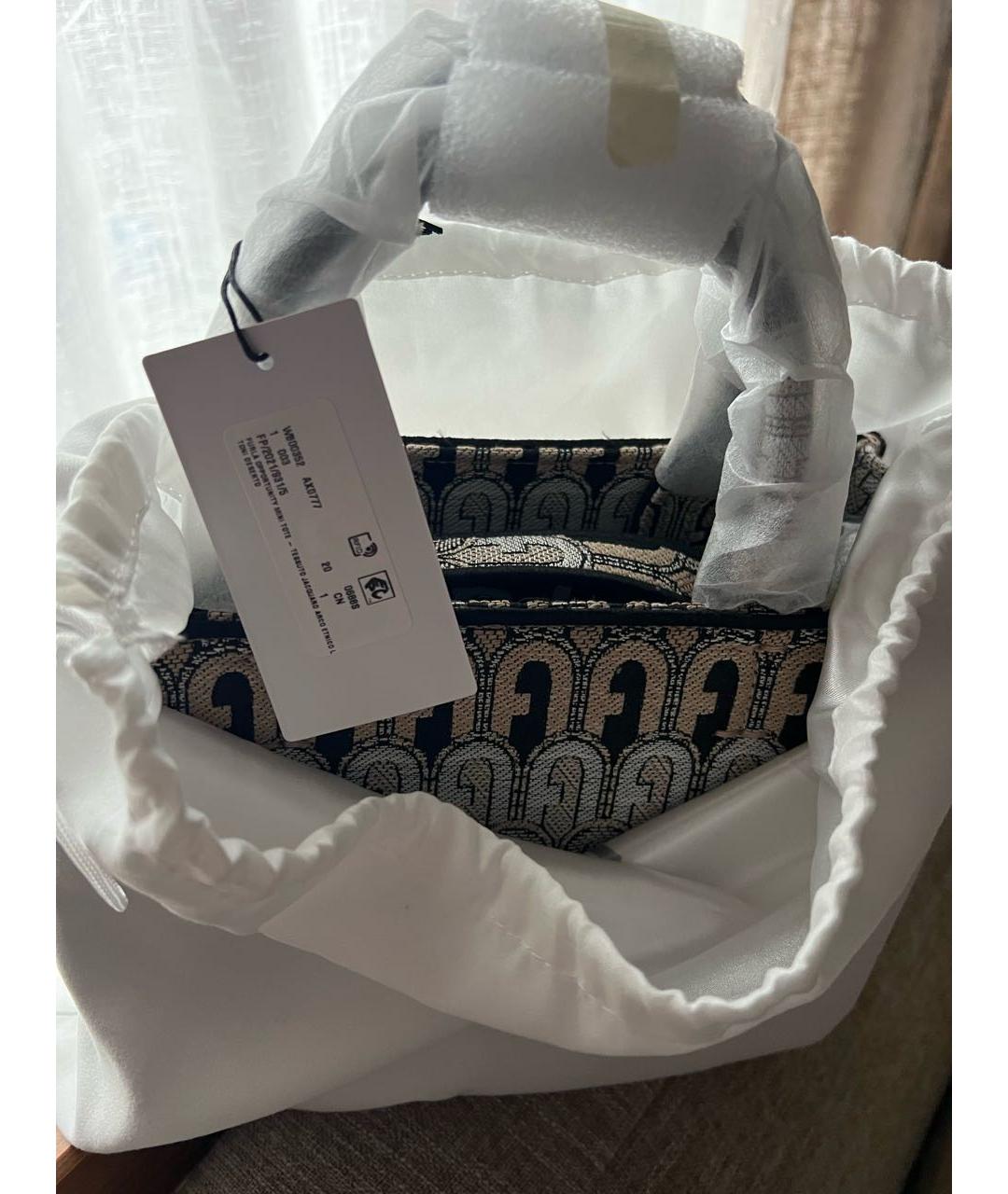 FURLA Жаккардовая сумка тоут, фото 4