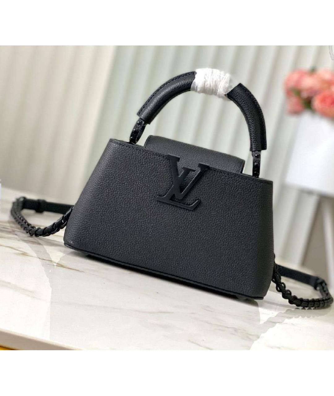 LOUIS VUITTON Кожаная сумка через плечо, фото 6