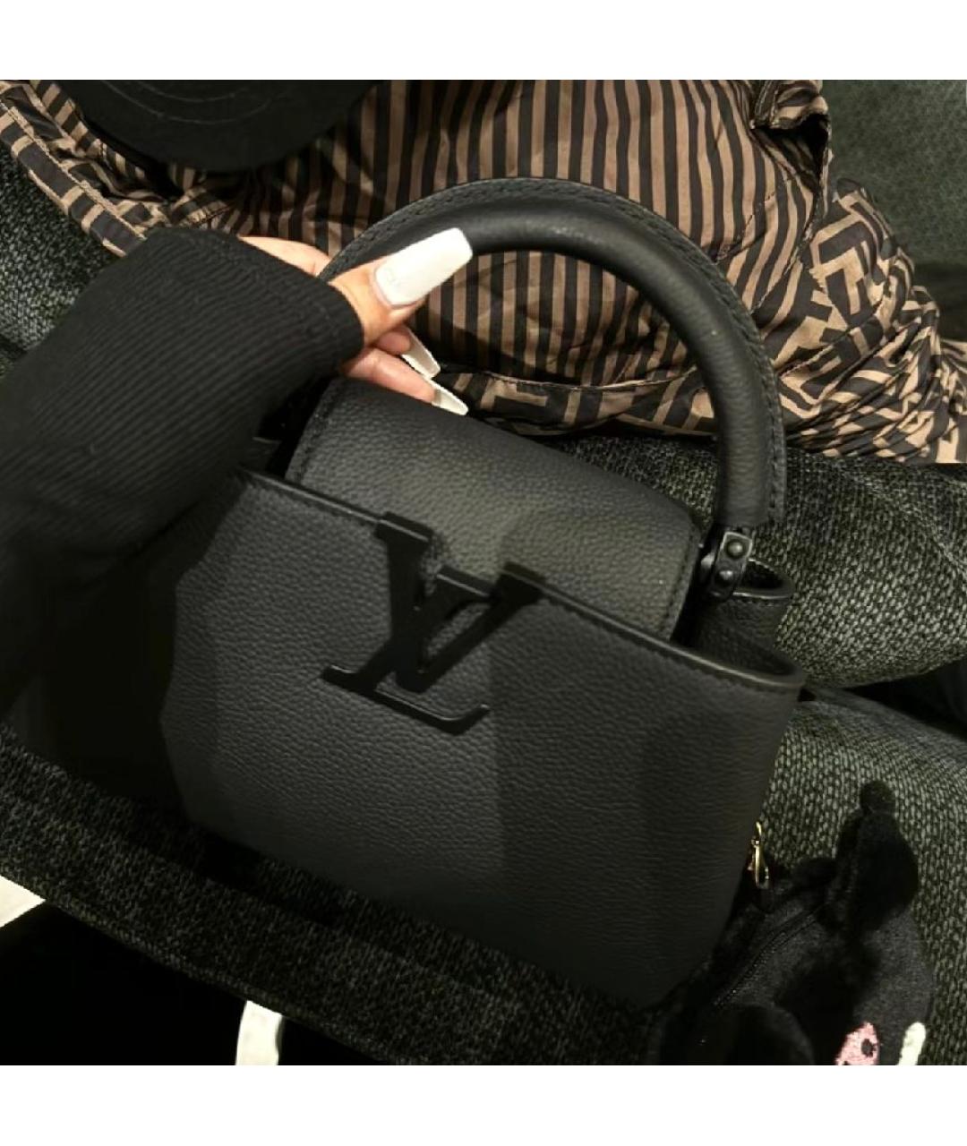 LOUIS VUITTON Кожаная сумка через плечо, фото 5