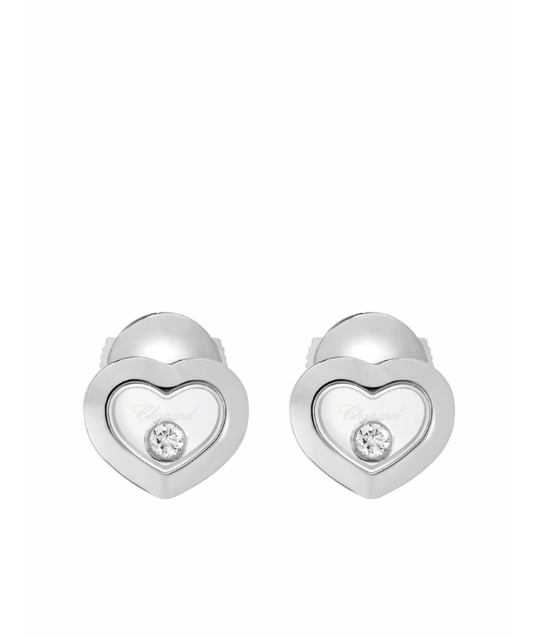 CHOPARD Белые серьги из белого золота, фото 1