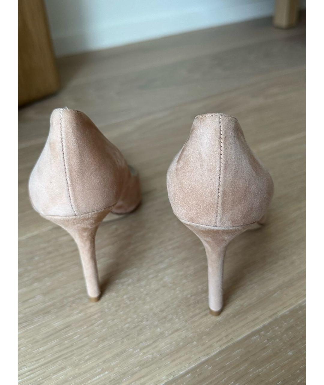 JIMMY CHOO Розовые замшевые туфли, фото 4