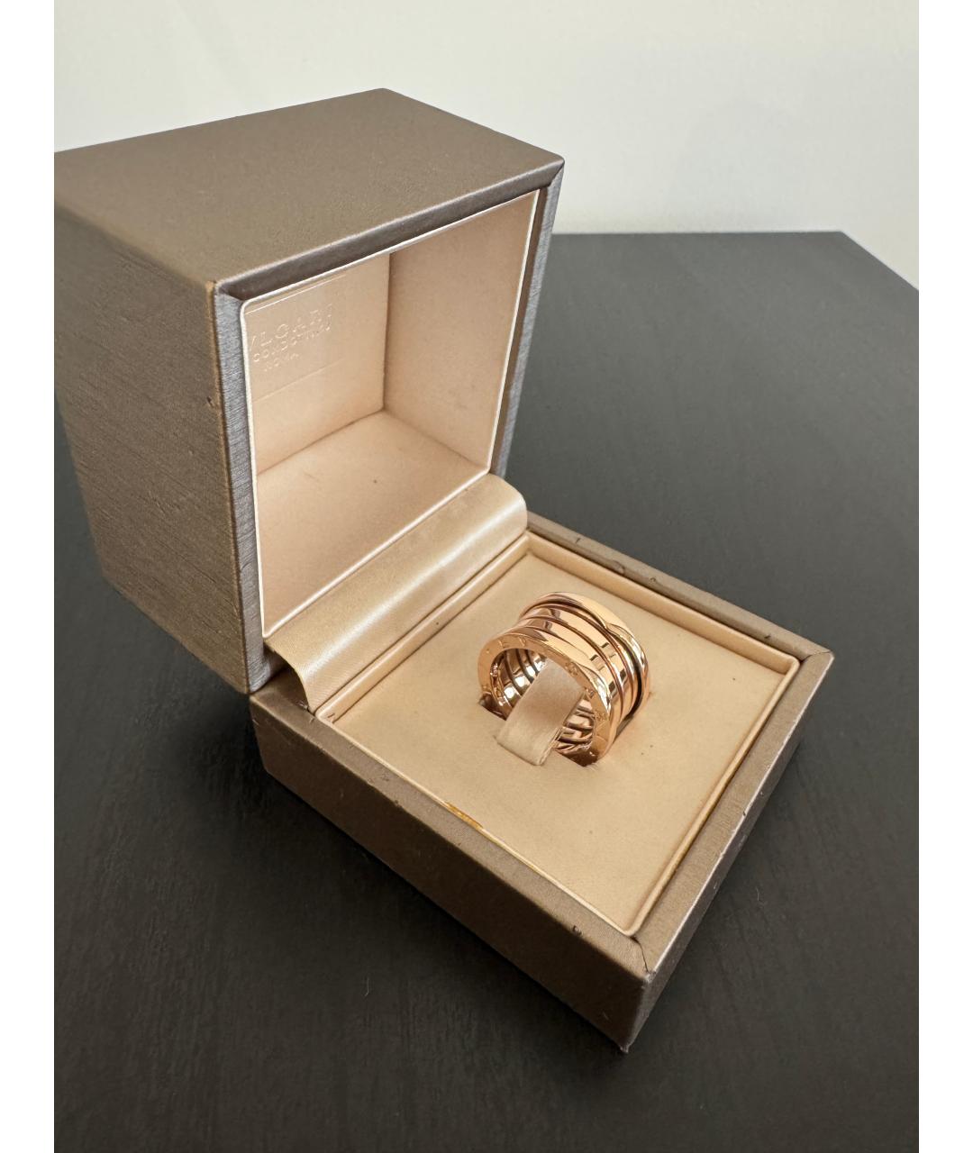 BVLGARI Розовое кольцо из розового золота, фото 4