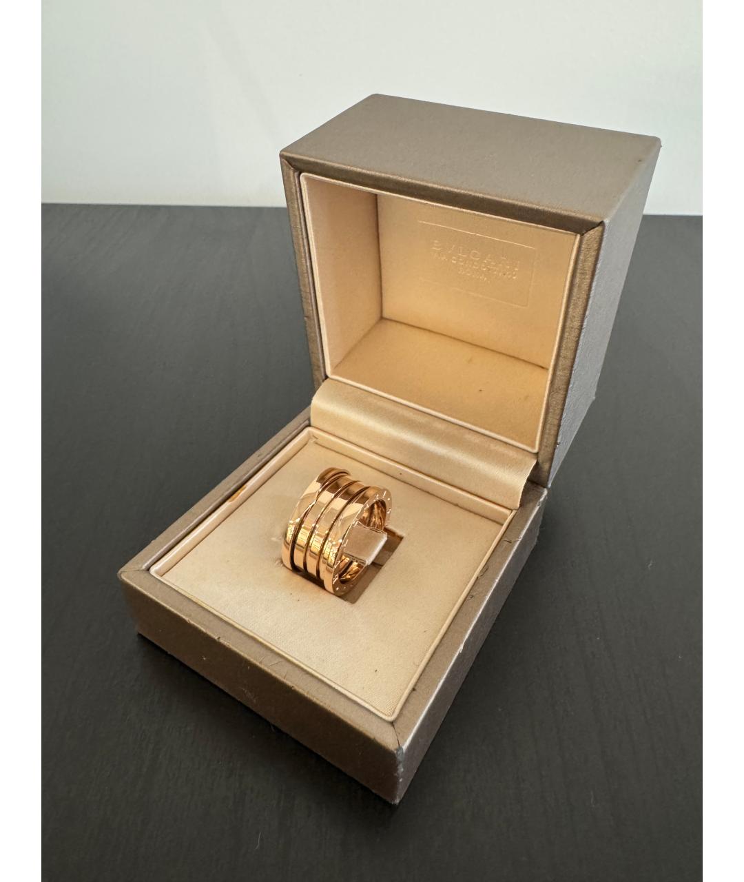 BVLGARI Розовое кольцо из розового золота, фото 3
