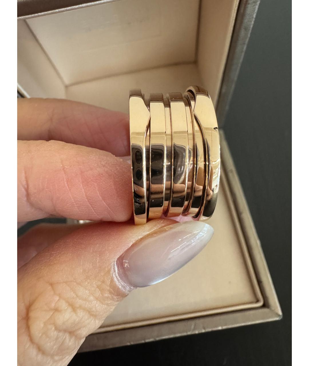 BVLGARI Розовое кольцо из розового золота, фото 7