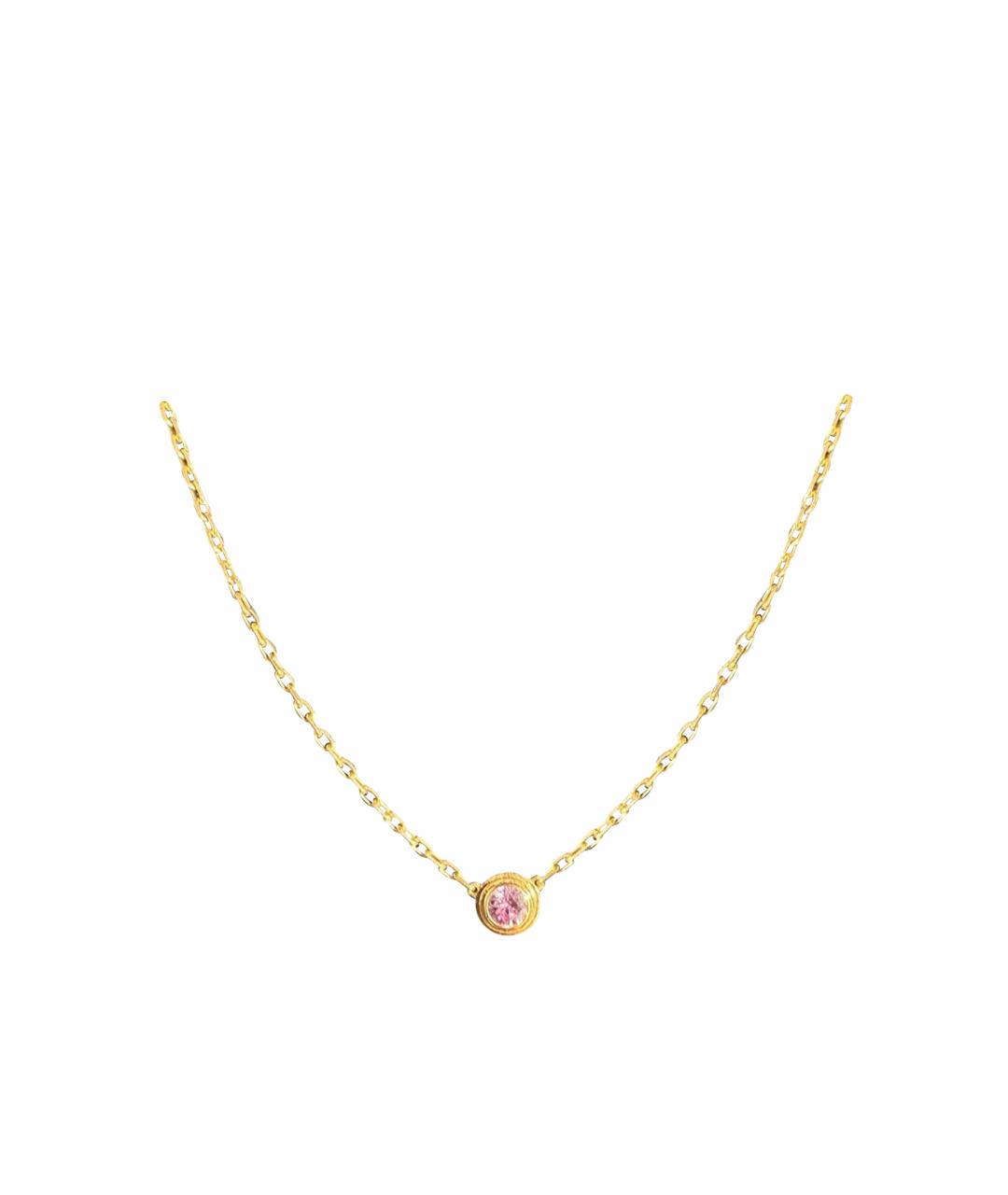CARTIER Розовое колье из розового золота, фото 1