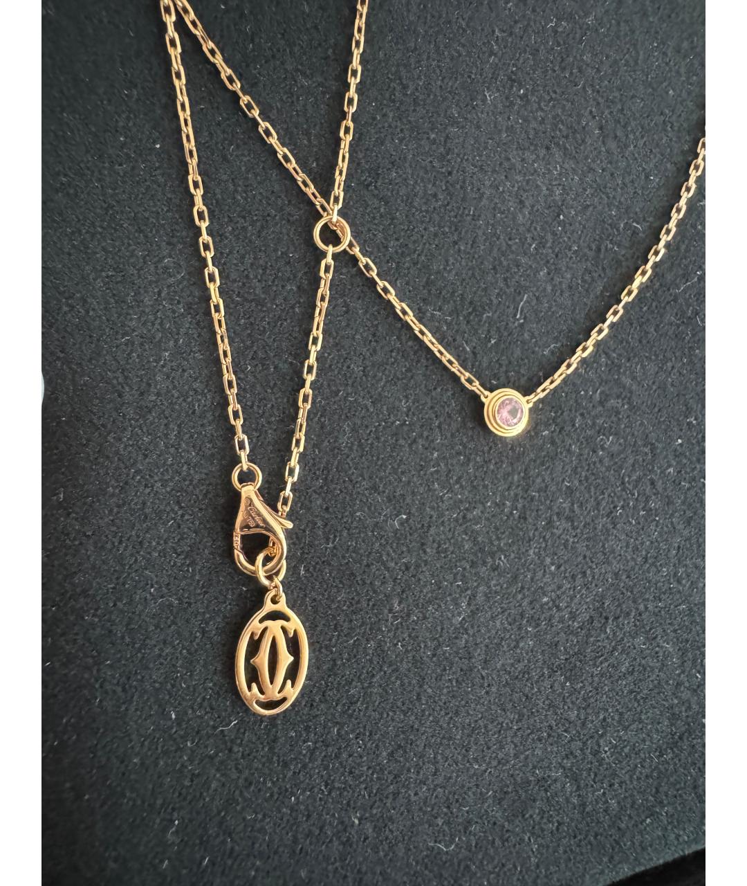 CARTIER Розовое колье из розового золота, фото 4