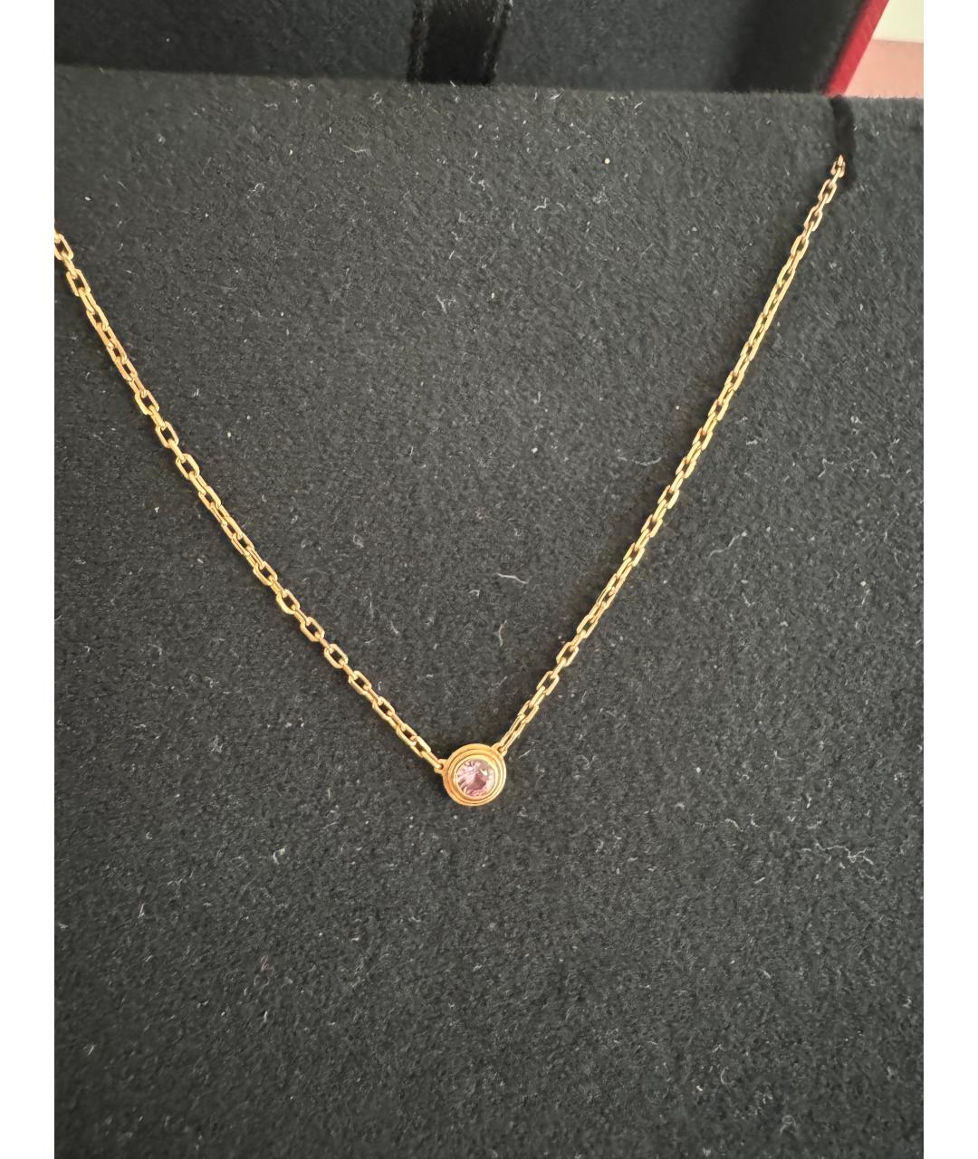 CARTIER Розовое колье из розового золота, фото 6