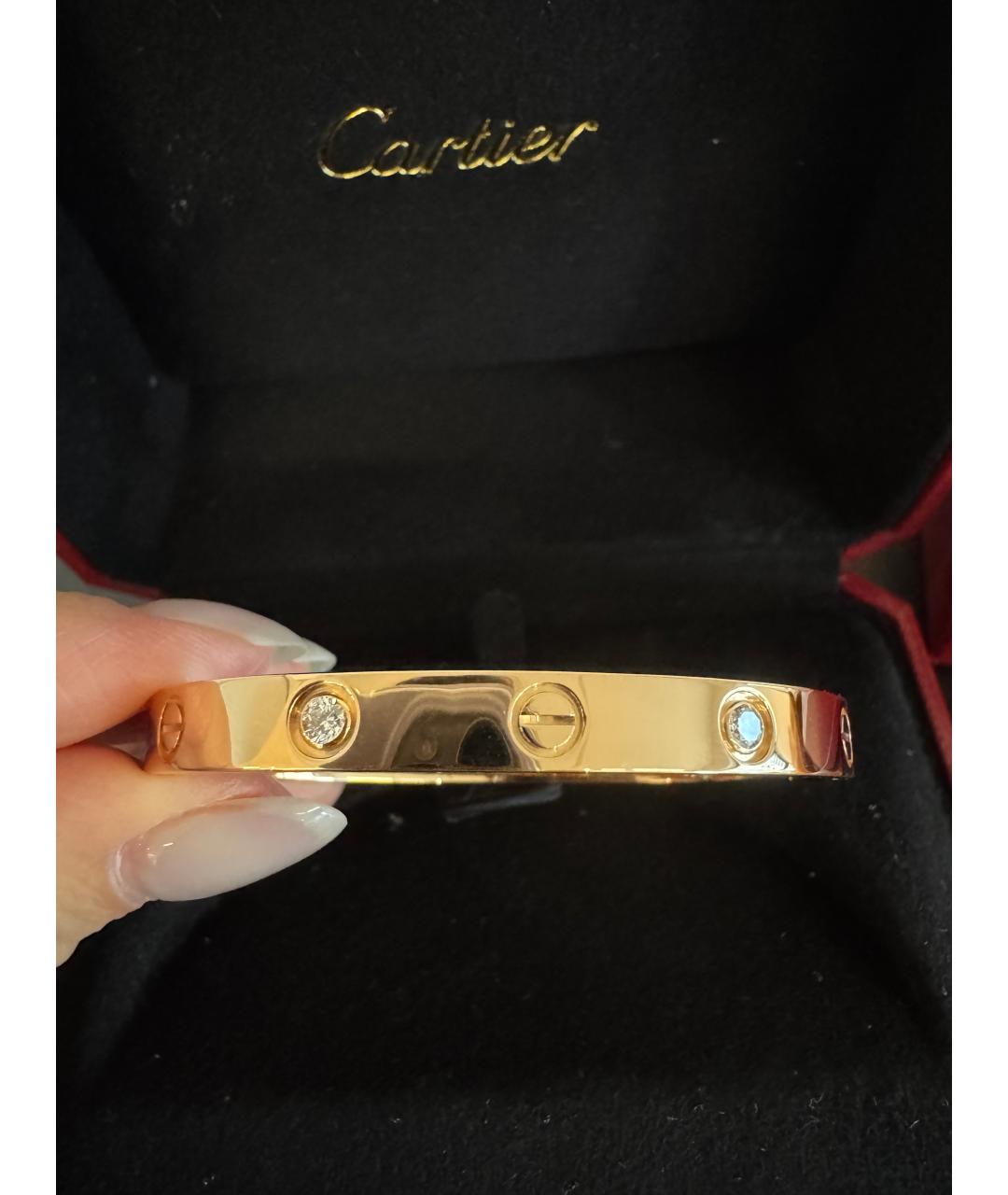 CARTIER Розовый браслет из розового золота, фото 4