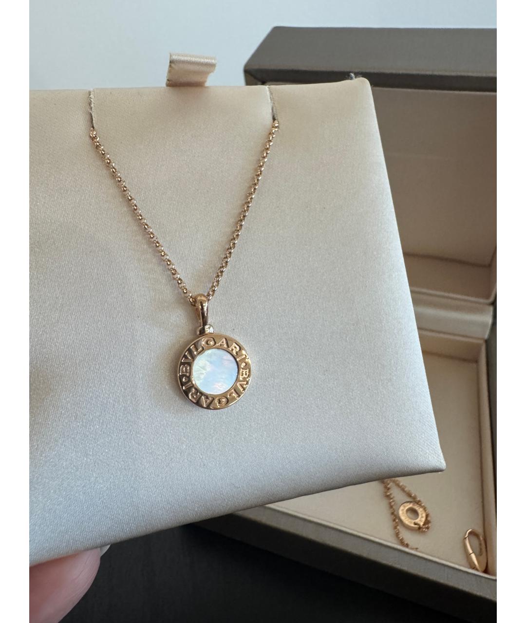 BVLGARI Розовое колье из розового золота, фото 6