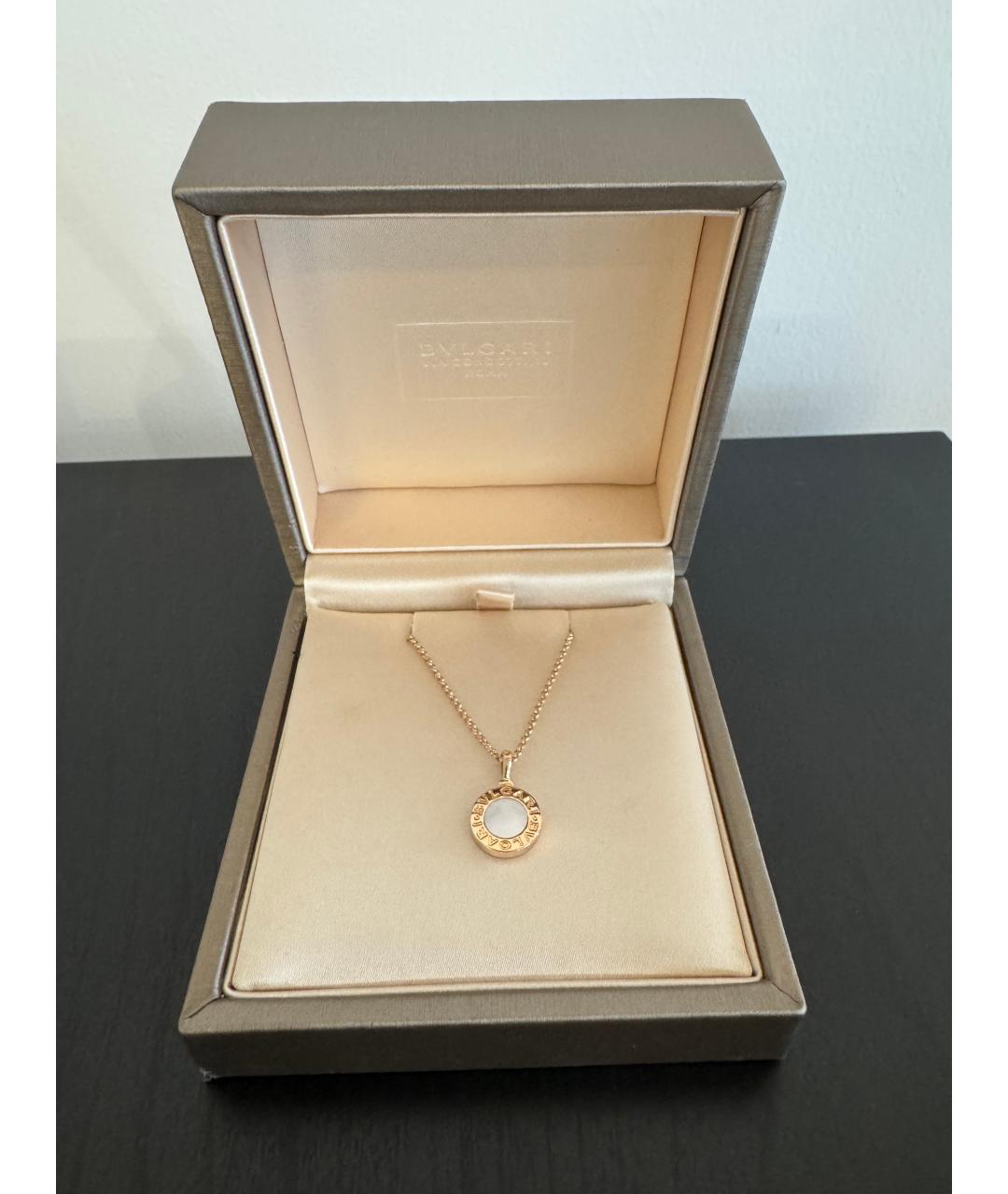 BVLGARI Розовое колье из розового золота, фото 2