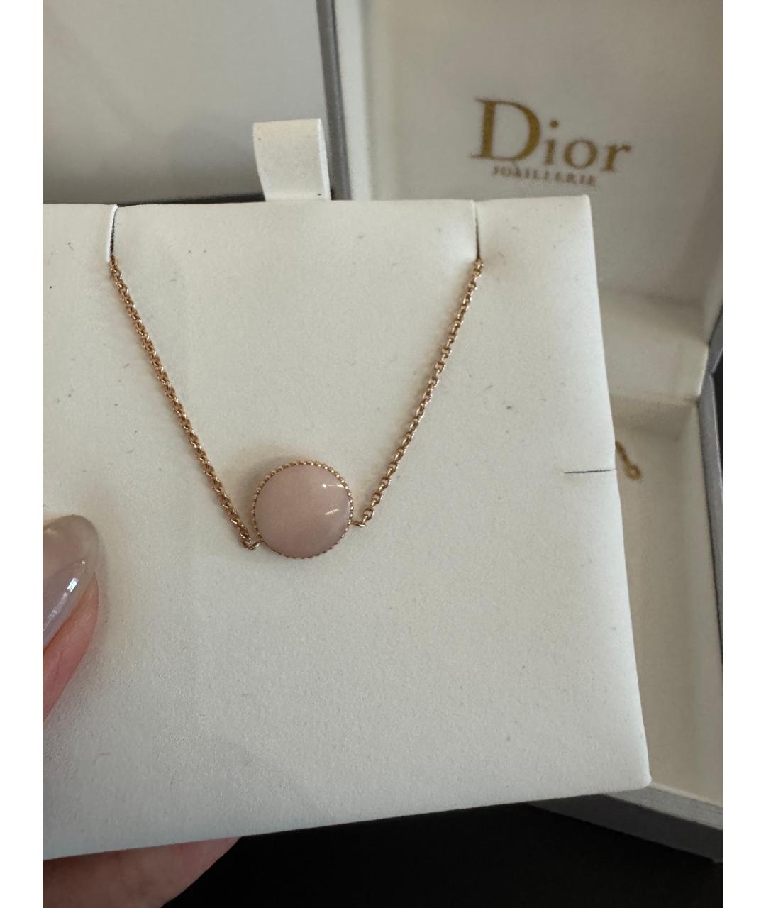 CHRISTIAN DIOR Розовое колье из розового золота, фото 5