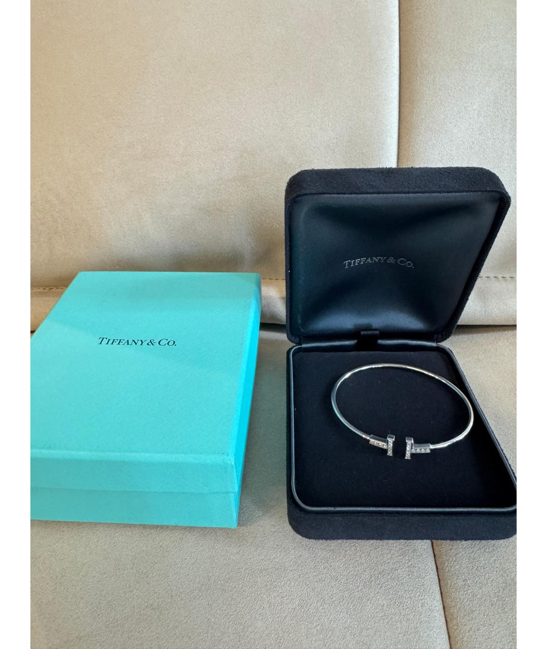 TIFFANY&CO Белый браслет из белого золота, фото 3