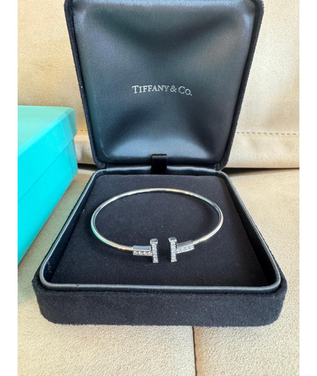 TIFFANY&CO Белый браслет из белого золота, фото 2