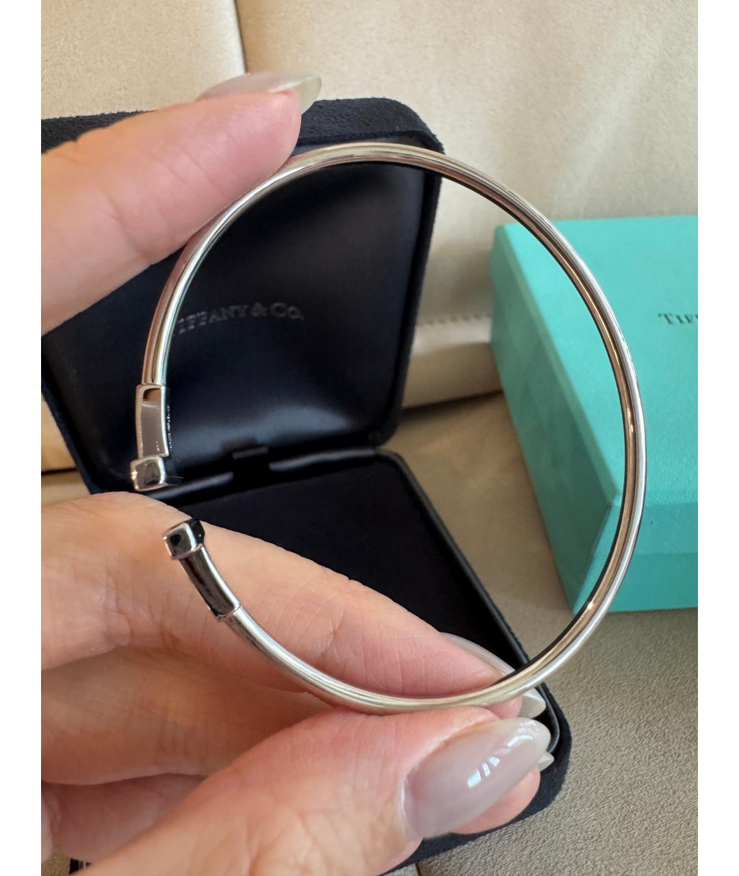 TIFFANY&CO Белый браслет из белого золота, фото 6