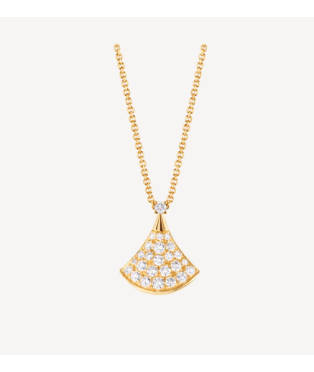 BVLGARI Золотое колье из желтого золота, фото 8
