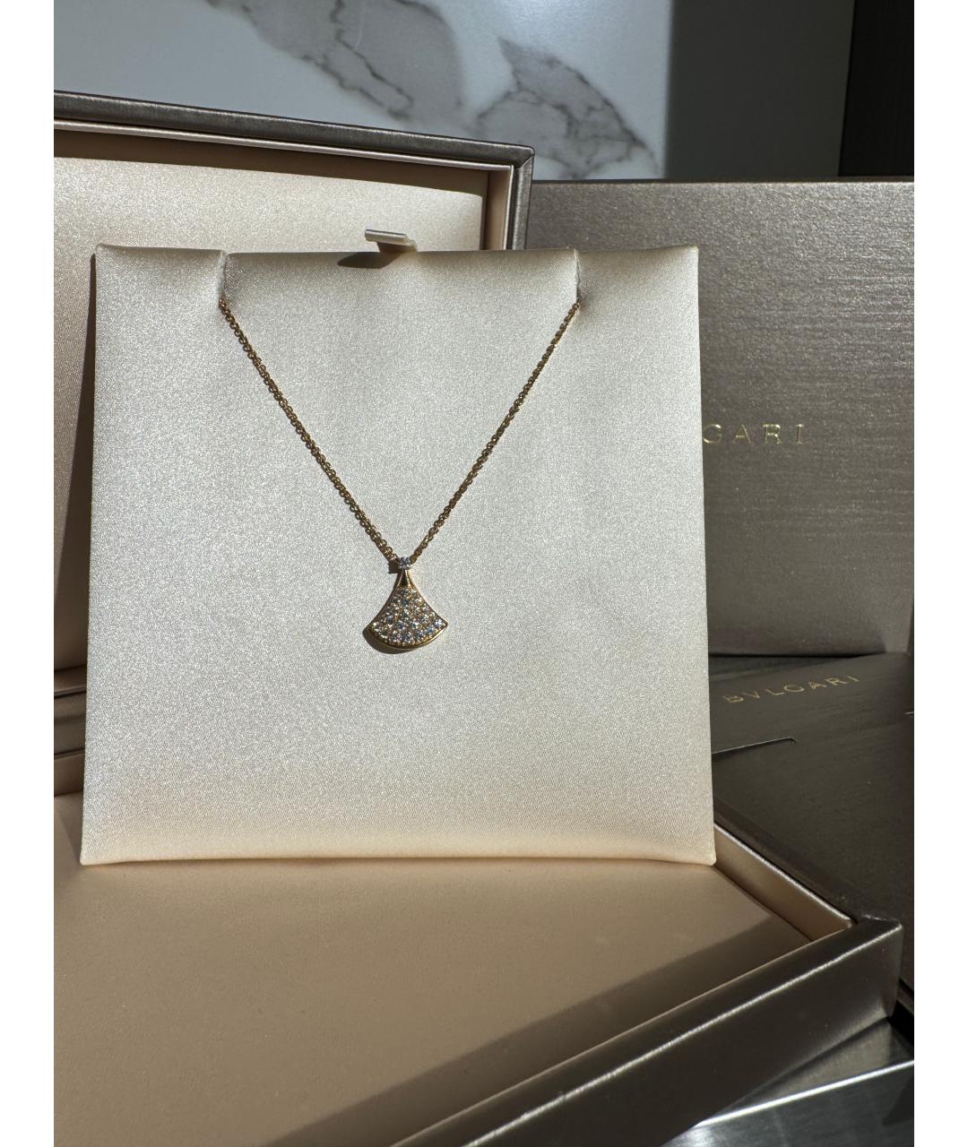 BVLGARI Золотое колье из желтого золота, фото 5