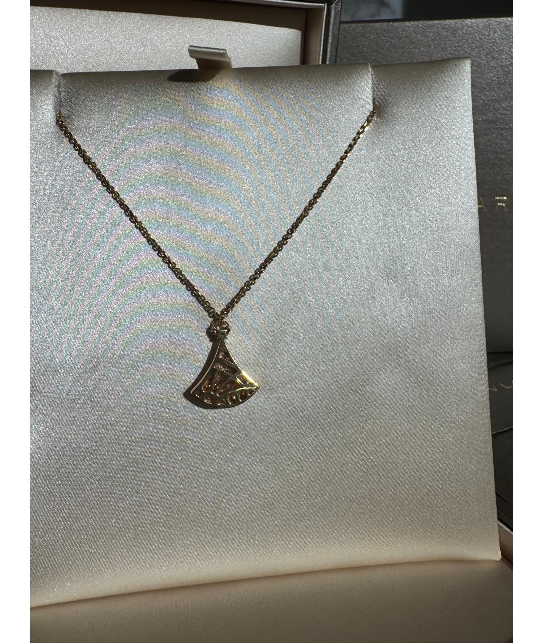 BVLGARI Золотое колье из желтого золота, фото 6