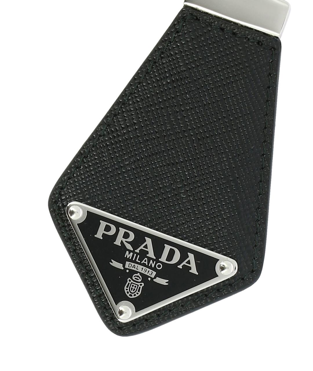 PRADA Черный брелок, фото 2