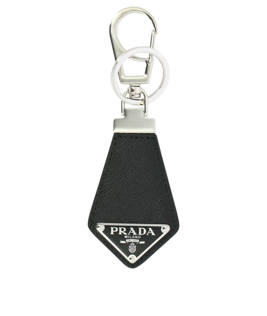 PRADA Черный брелок, фото 1
