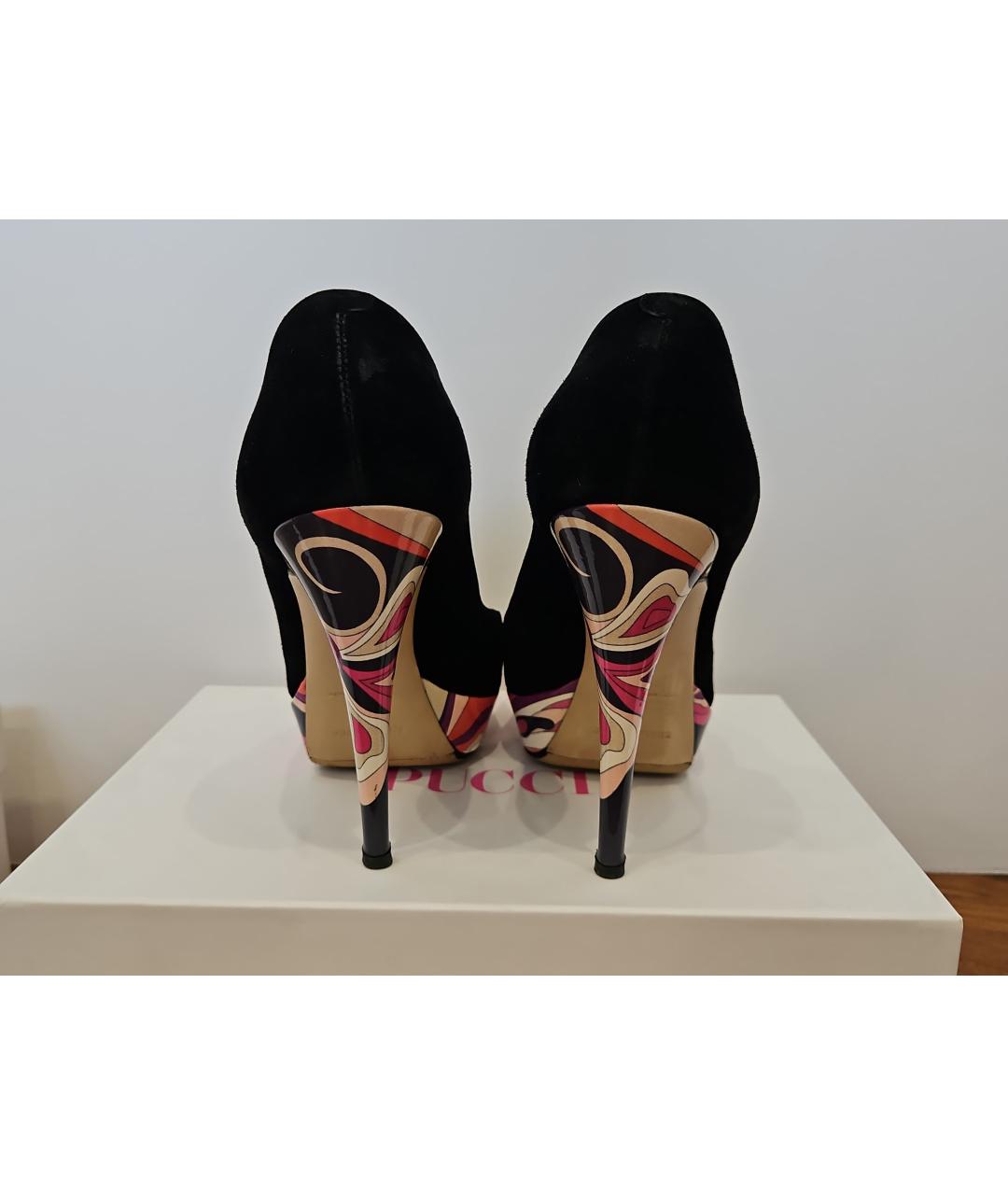 EMILIO PUCCI Красные кожаные туфли, фото 4