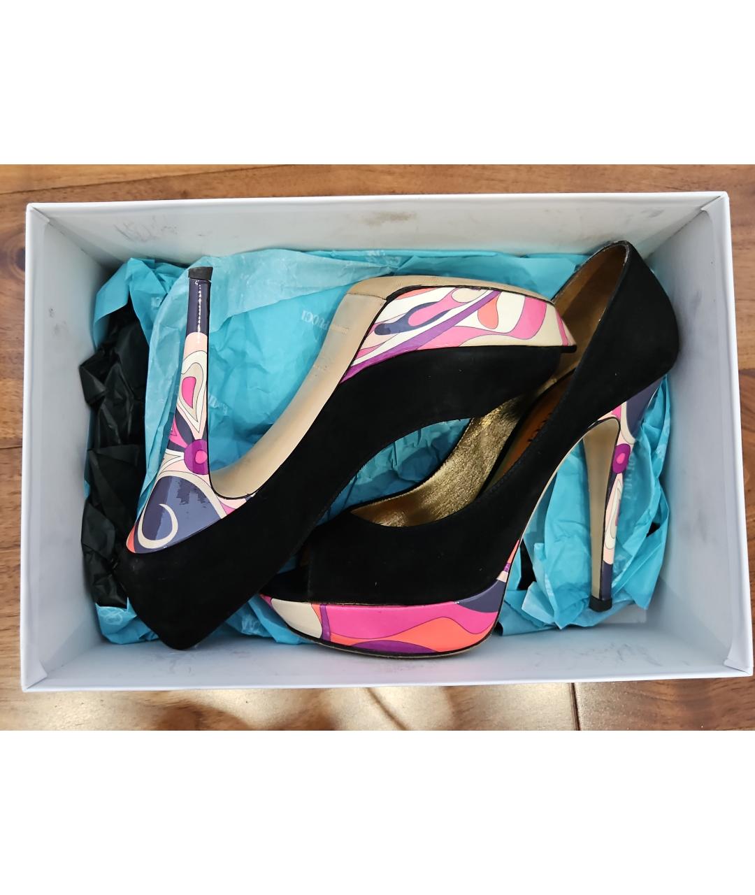 EMILIO PUCCI Красные кожаные туфли, фото 3