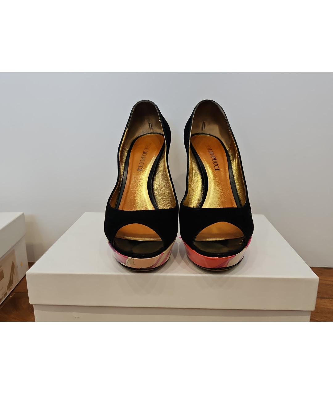EMILIO PUCCI Красные кожаные туфли, фото 2
