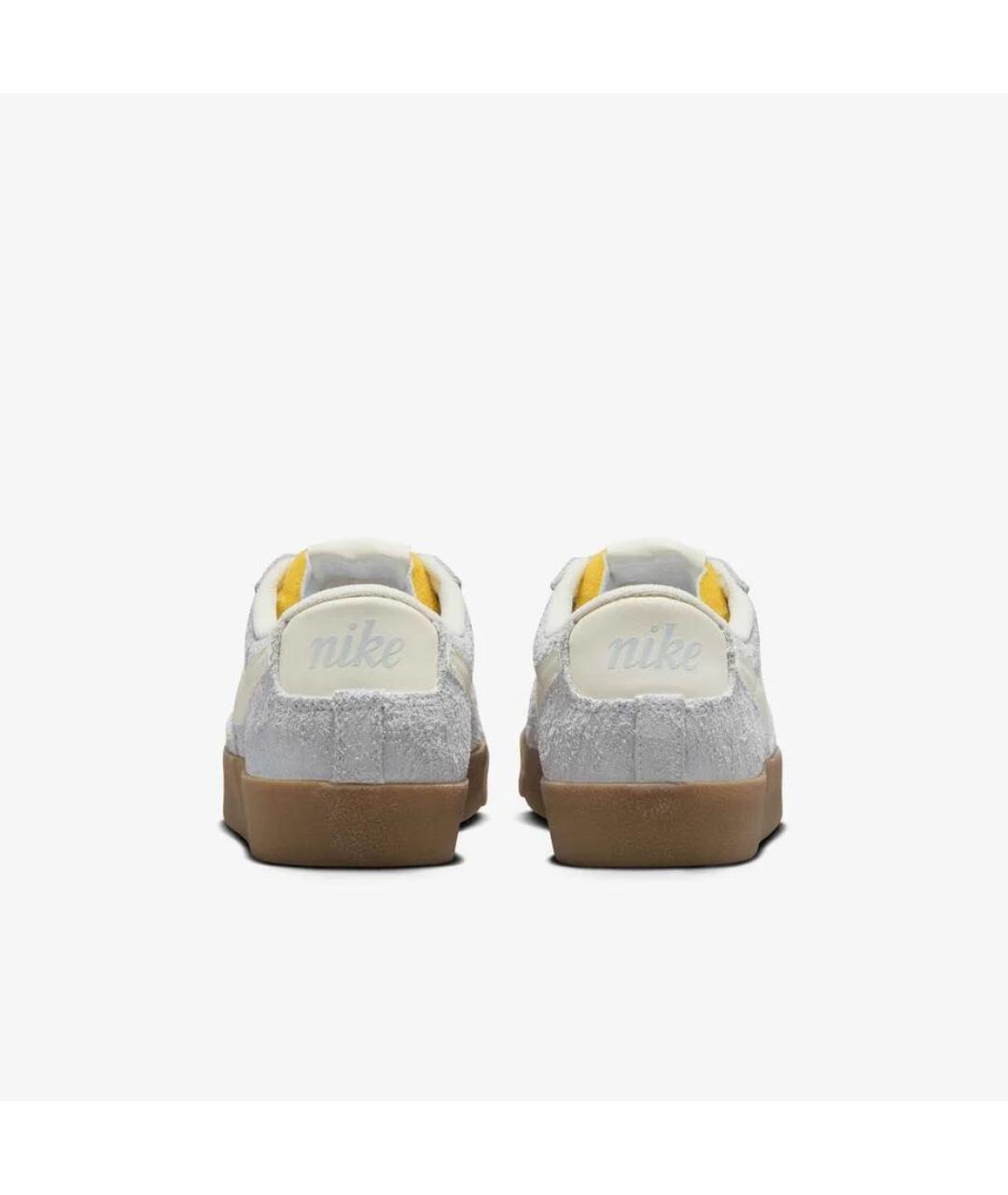 NIKE Серые замшевые кеды, фото 5