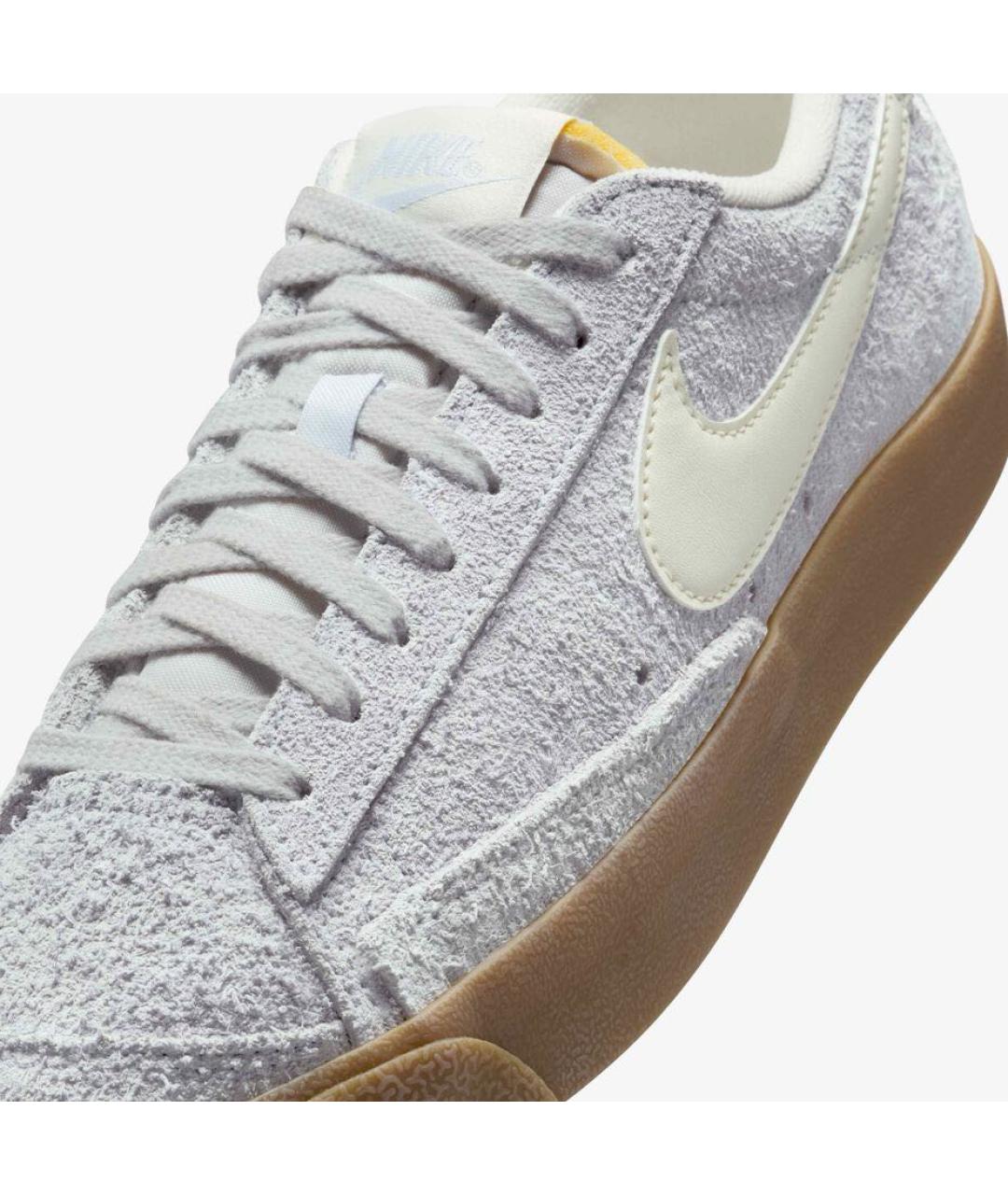 NIKE Серые замшевые кеды, фото 7