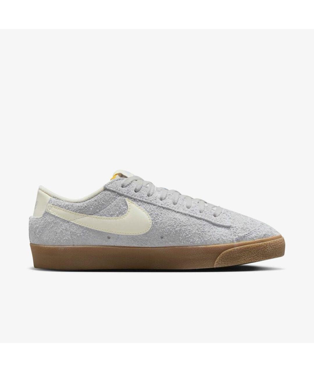 NIKE Серые замшевые кеды, фото 9