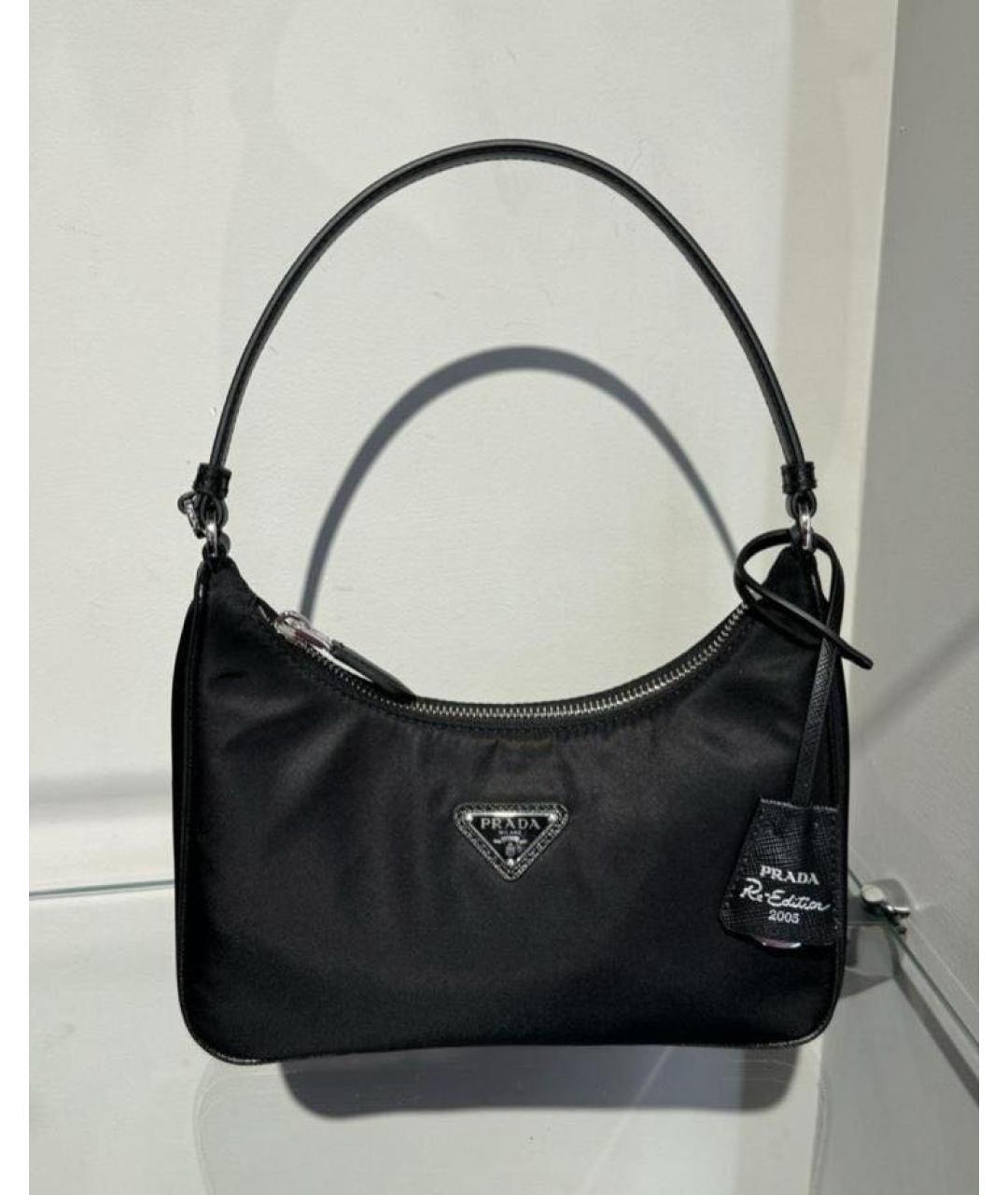 PRADA Черная сумка через плечо, фото 4