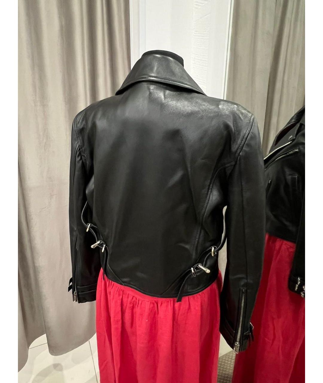 GIVENCHY Черная кожаная куртка, фото 4