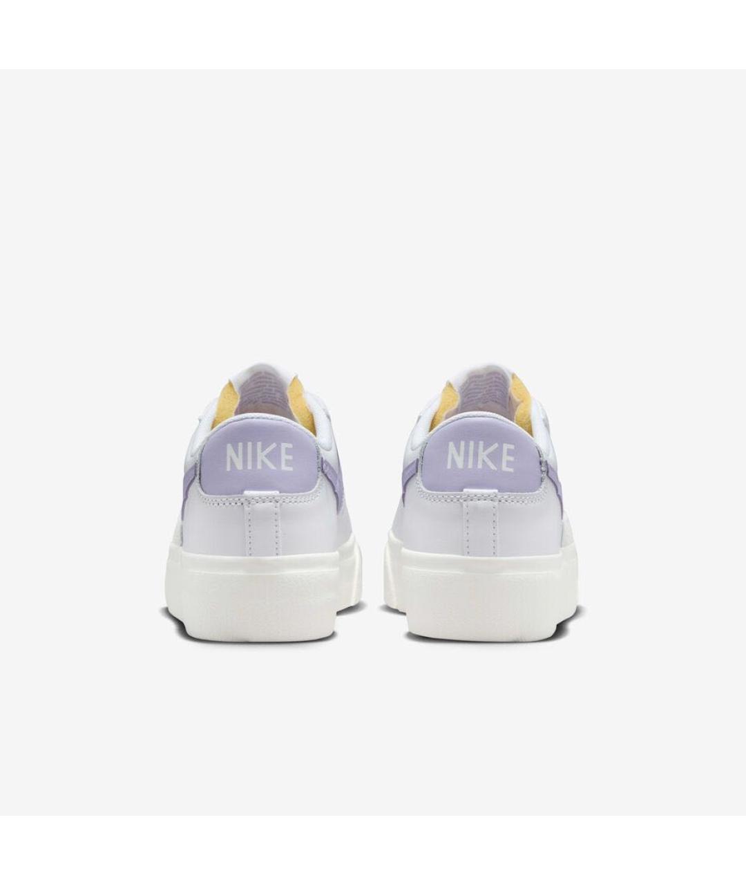 NIKE Белые кожаные кеды, фото 5