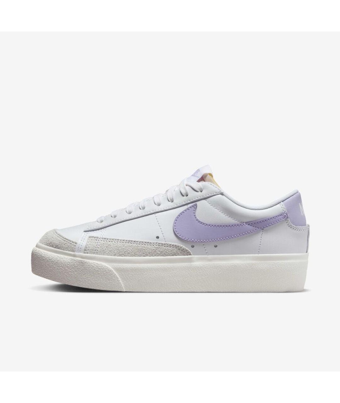 NIKE Белые кожаные кеды, фото 2