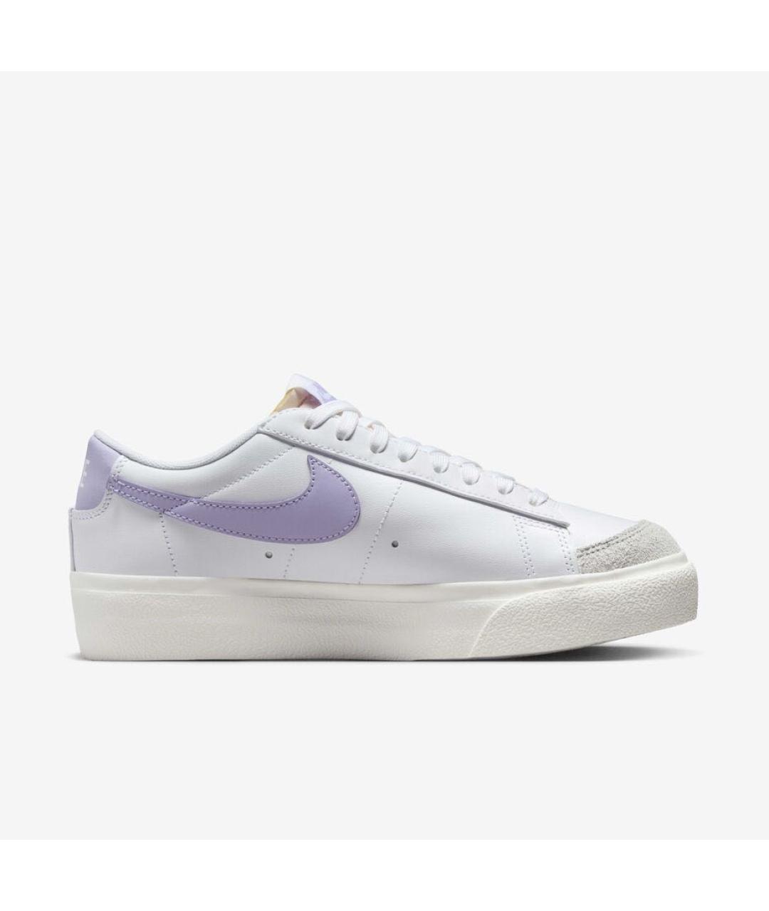 NIKE Белые кожаные кеды, фото 9
