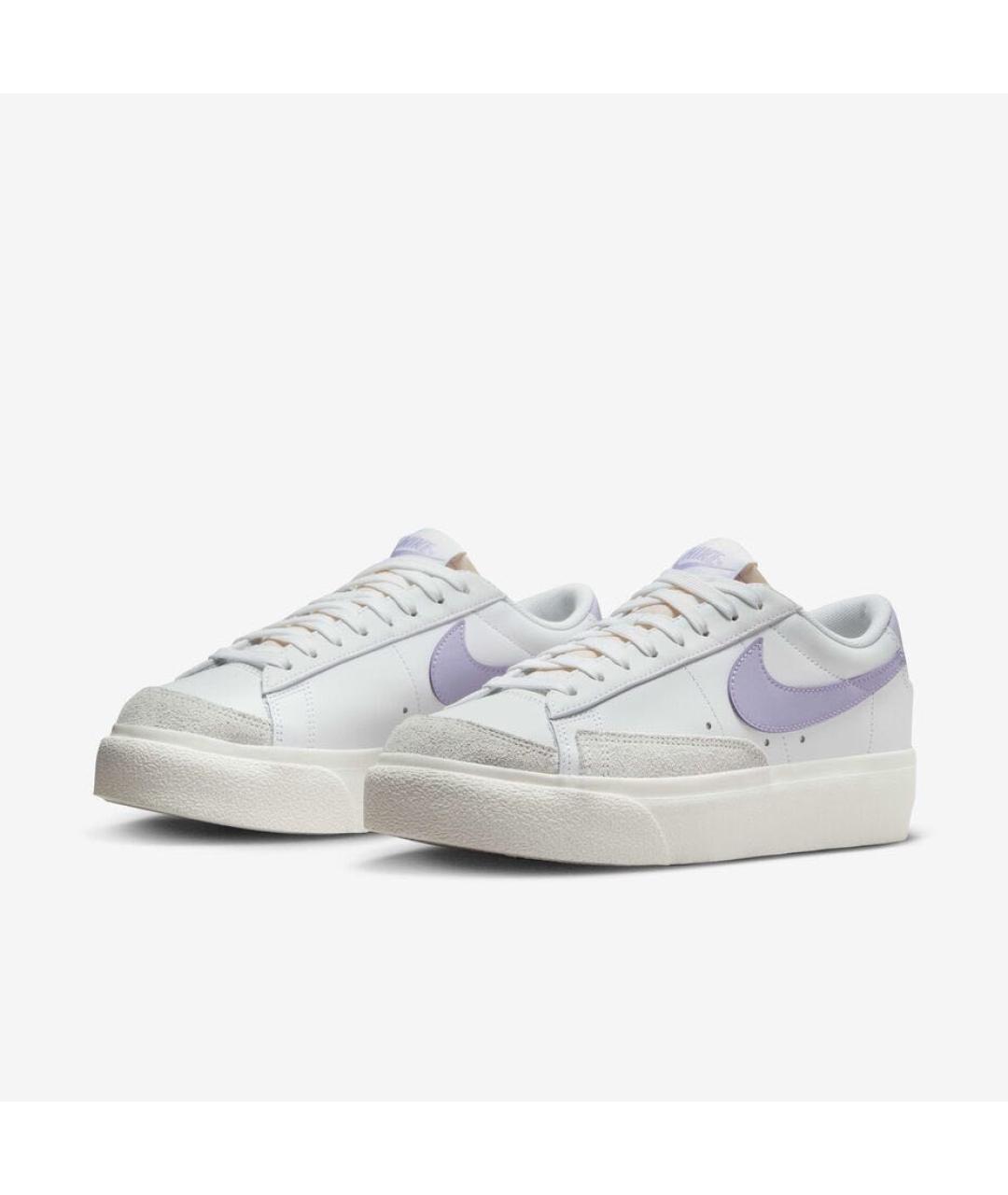 NIKE Белые кожаные кеды, фото 3