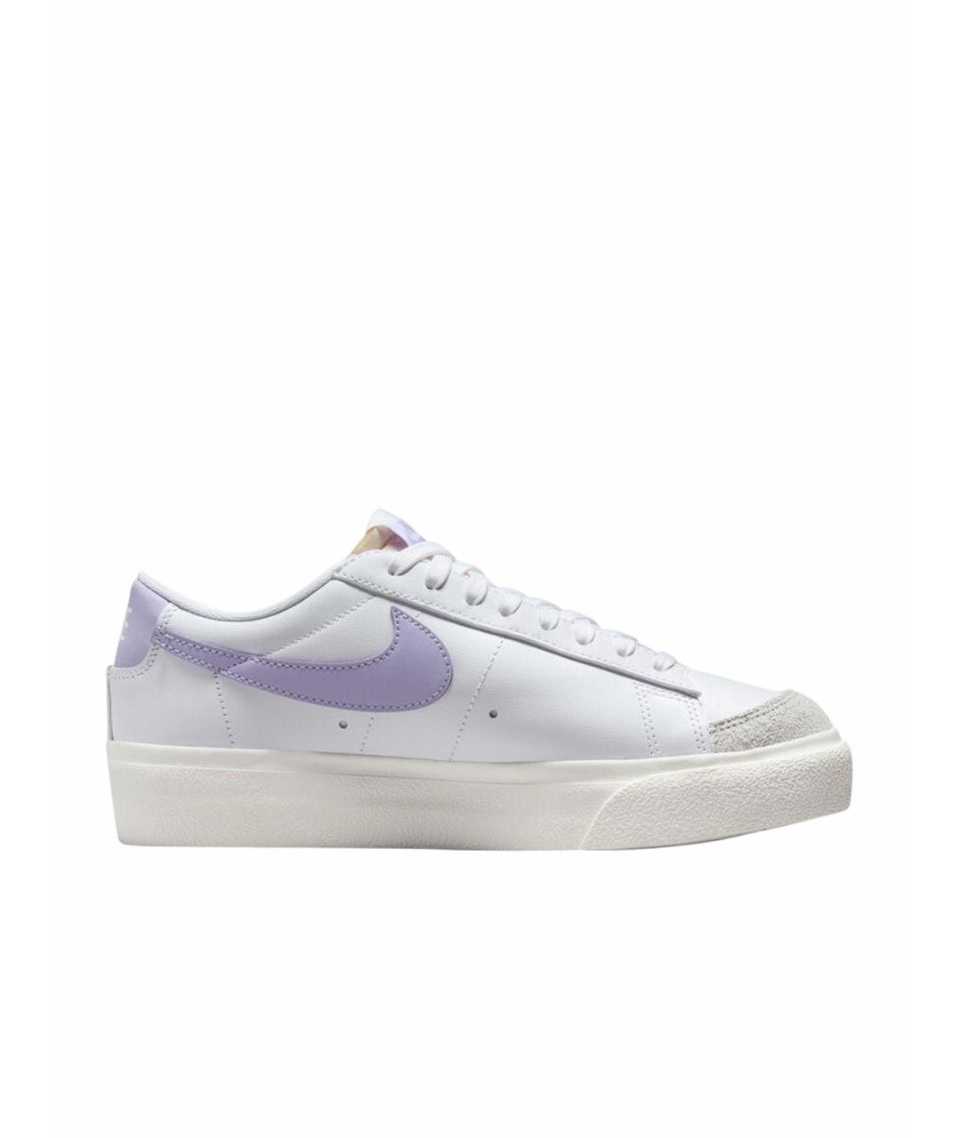 NIKE Белые кожаные кеды, фото 1